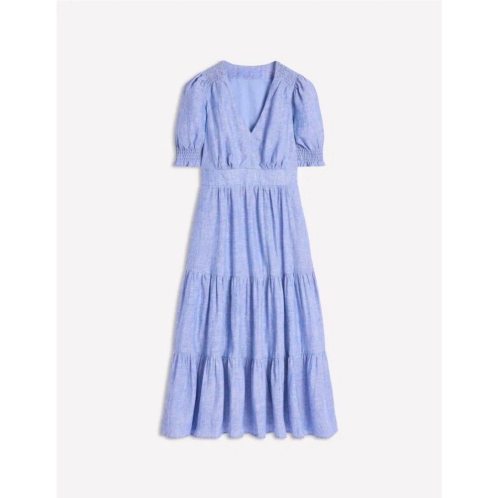 BODEN
Anna Linen Tiered Midi Dress